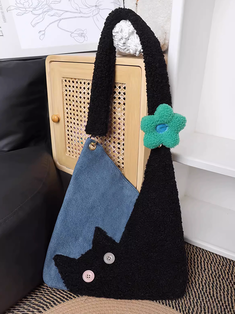キャットデザイントートバッグ