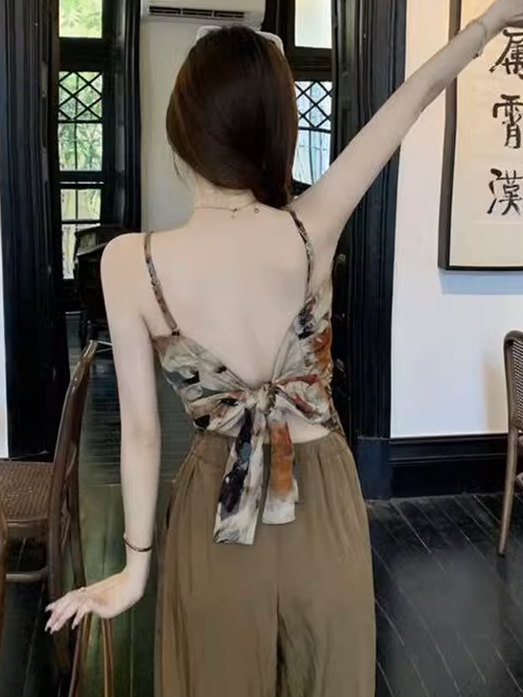 バックレスサビーキャミソール