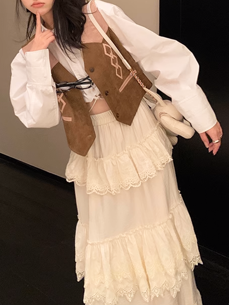 ドロストロングスリーブショートトップ