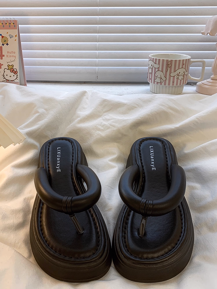 プラットフリップフロップサンダル