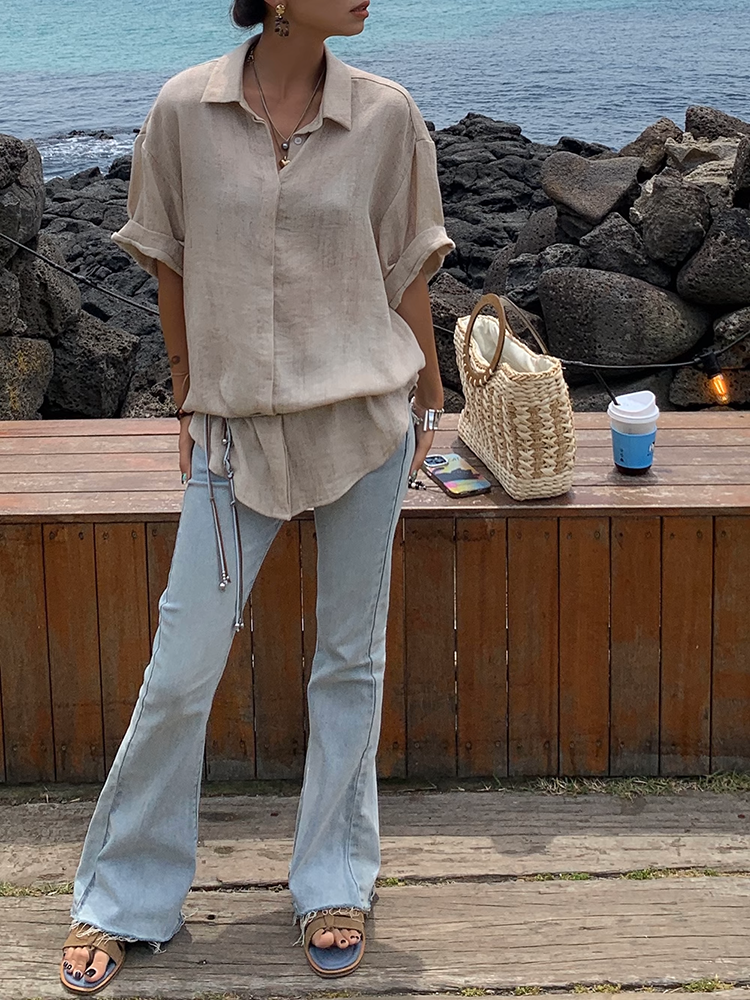 ハーフスリーブギャズシャツ