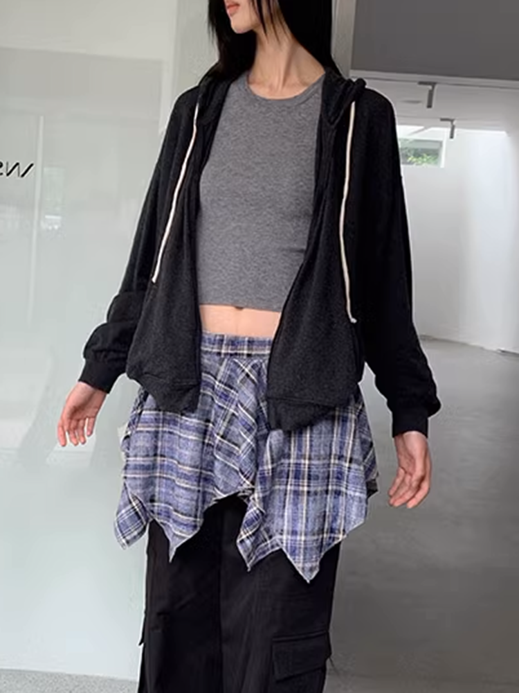 アシンメトリータックスカート