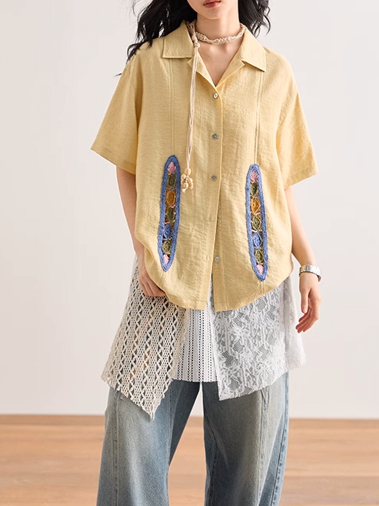 アシンメトリーレースキャミワンピース