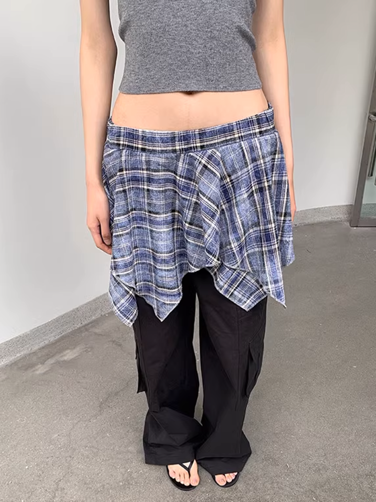 アシンメトリータックスカート