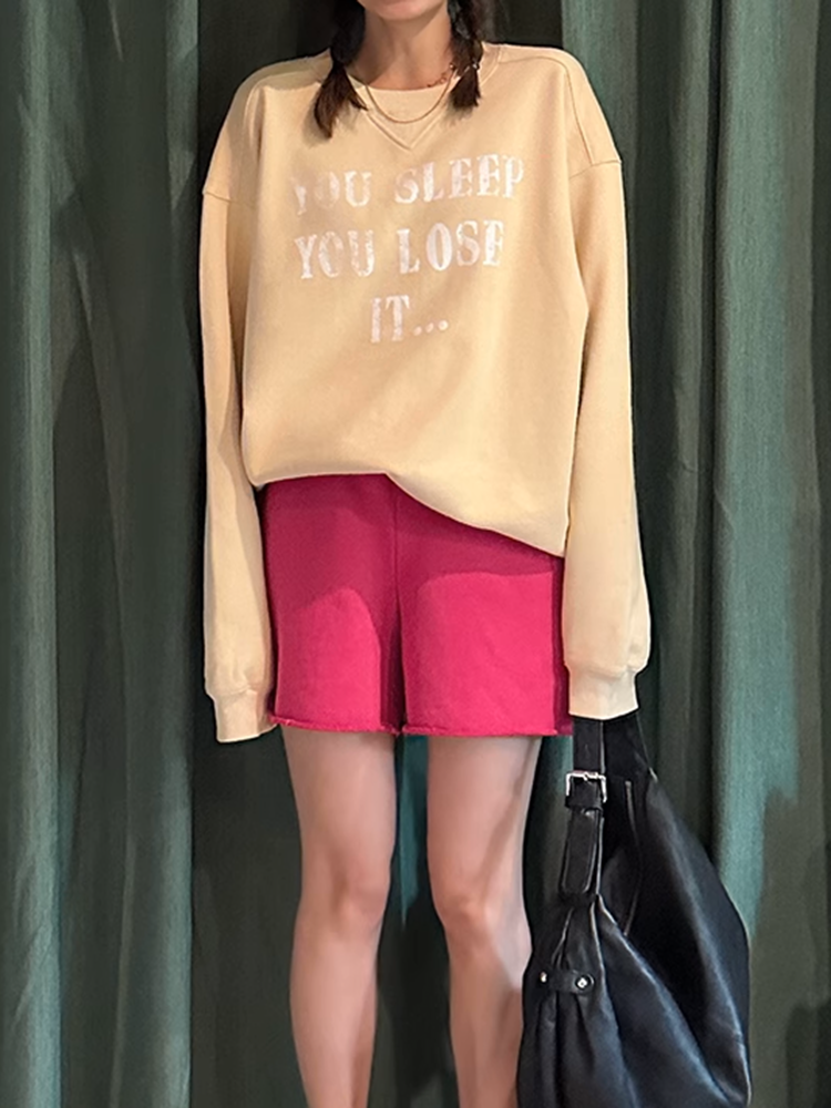イレギュラーカットショートパンツ