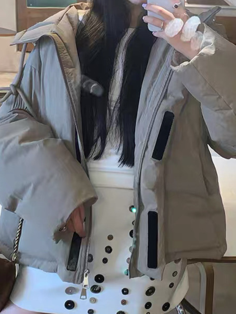 ホットボタンAラインミニスカート