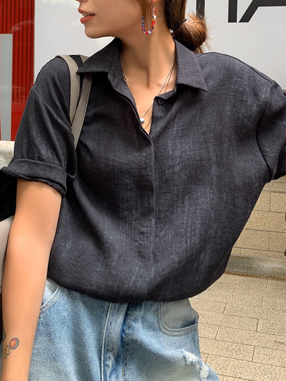 ハーフスリーブギャズシャツ